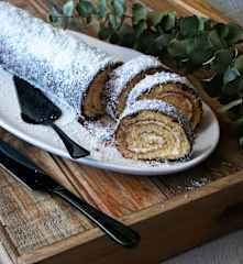 Lamington swiss roll