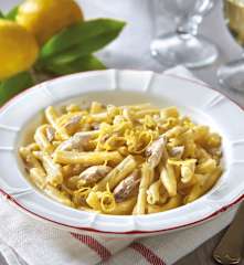 Mackerel and Lemon Trofie