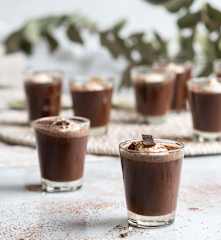 Torta trufada de chocolate