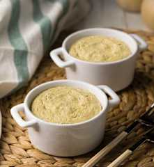 Soufflè ai cardi al vapore