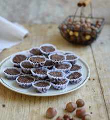 Block de avellanas y cacao