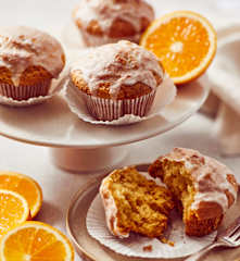 Orangen-Muffins