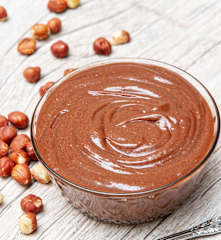 Creme de chocolate e avelã (nutella)