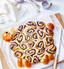 Osterlamm mit Mohnfüllung
