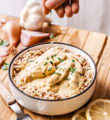 Poulet crémeux au citron