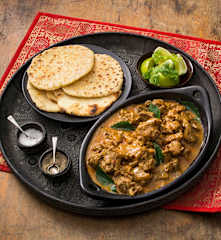 Beef With Lemon Grass (Kuruma Iraichchi) And Coconut Roti