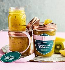 Confettura di mango e kiwi