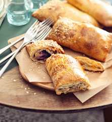 Bedfordshire clanger (chausson aux myrtilles et au porc)