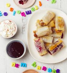 Nems sucrés aux fruits