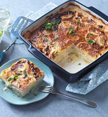 Erdäpfel-Karfiol-Auflauf