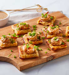 Cajun Shrimp and Grits Waffles