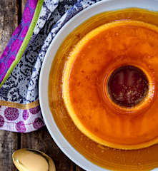 Flan de leche en varoma