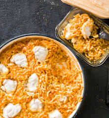 Fideos a banda con rape