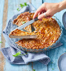 Kouign patatez à l'andouille