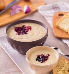 Crema di cipolle e timo