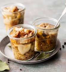 Champignons fermentés