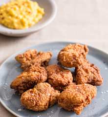 Southern-Style Fried Chicken & Sweetcorn