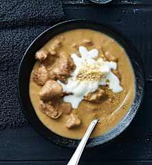 Kalbsrahmgulasch mit Steinpilzen