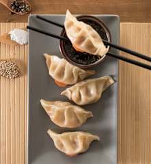 Dumplings de camarón (Xia jiao)