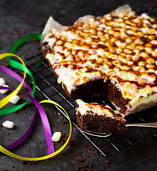 Mississippi mud cake