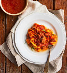 Pappardelle al ragù di cinghiale