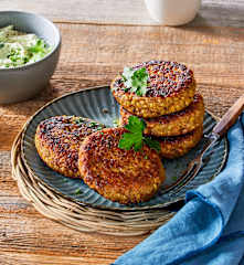 Orientalische Veggie-Patties