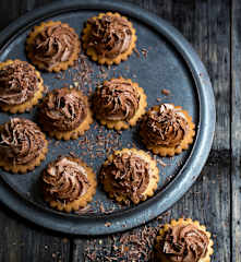 Tartelettes-bouchées choco-sarrasin