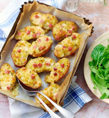 Pommes de terre farcies façon raclette