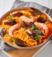 Paella de marisco