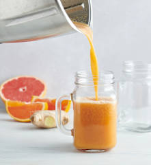 Zitrus-Ingwer-Smoothie