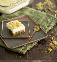 Κρέμα με φιστίκια Αιγίνης (λιβανέζικο)