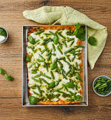 Pizza bianca alla ligure