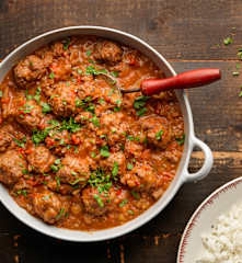 Mardi Gras Meatballs