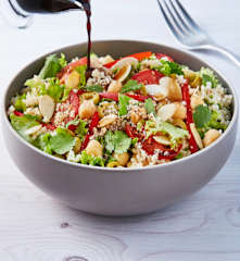 Ensalada de garbanzos  y cuscús
