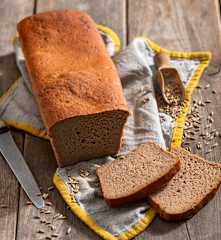 Chleb żytni na zakwasie (trójfazowy)