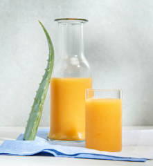 Tropical Fruity Aloe Smoothie
