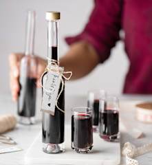 Licor de grosella negra