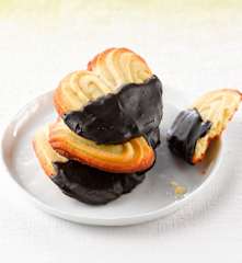 Viennesi con glassa al cioccolato