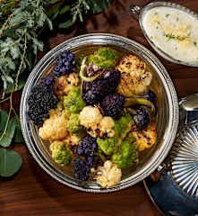 Multi-Color Cauliflower with Béchamel (Bill Yosses)