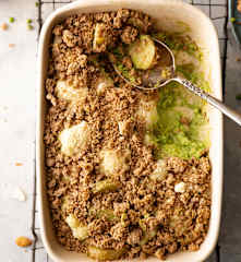 Crumble de légumes aux amandes