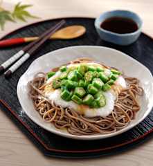山藥秋葵蕎麥冷麵