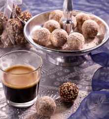 Kahveli Trüf Çikolata