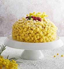 Torta mimosa (vegan)