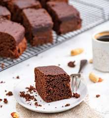 Brownie fasolowo-gryczane