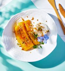 Caramel Sous-Vide Pineapple