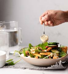 Sałatka z pieczonych ziemniaków i papryki (TM6, TM7)