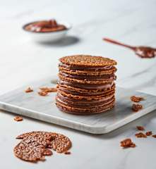 Lace Cookies with Nutella