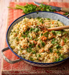 Louisiana Rice and Shrimp