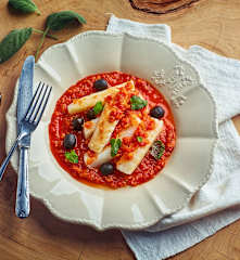 Baccalà alla livornese