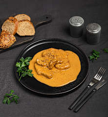 Polędwiczki w sosie whisky